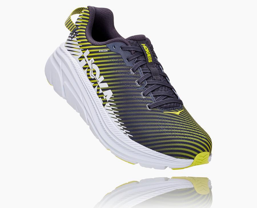 Running Shoes Mens - Hoka One One Rincon 2 - Navy - NIJACMP-96